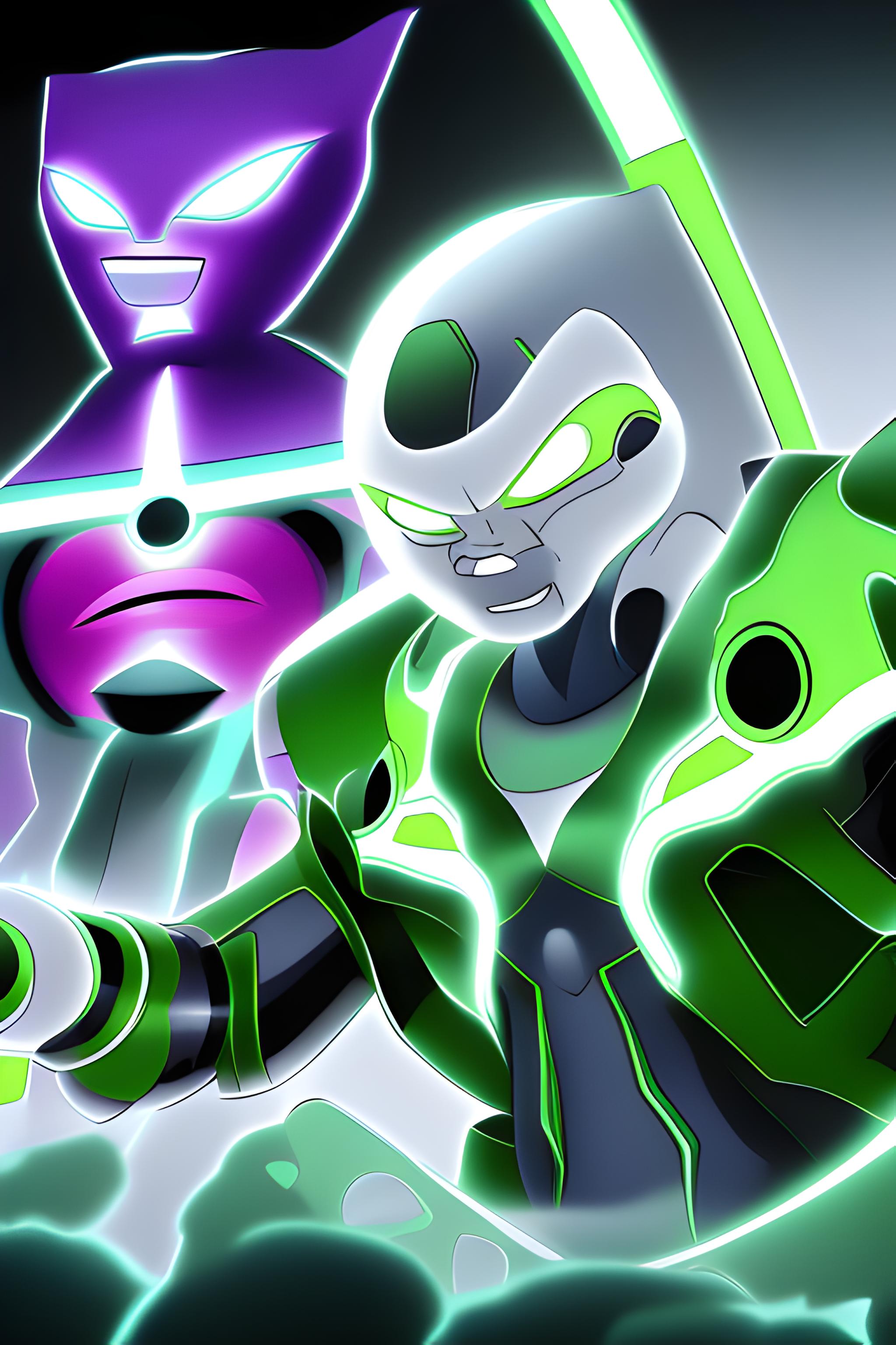 Make BEN 10(ALIEN FORCE) wallpaper for phone